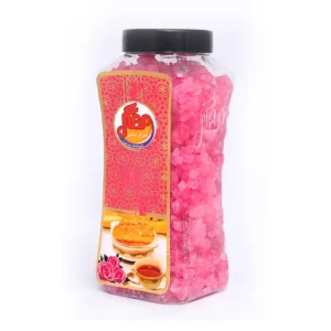 نبات خرد شده با طعم گل محمدی ۶۰۰ گرمی